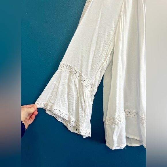 Rebecca Minkoff Bohemian Lace Crochet Blouse - Small - Picture 6 of 9